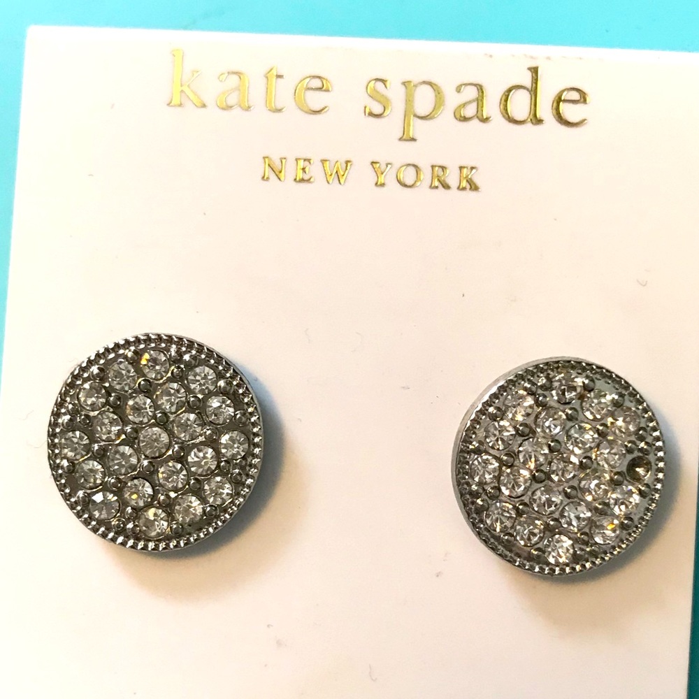 Kate spade gold fill silver stud earrings